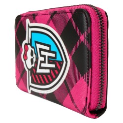 Loungefly - Mattel - Monster High - Portafoglio con zip Crest - MHWA0001